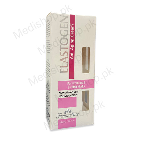 Elastogen Anti-Aging Cream 50gm Pre-mature Aging Fine Wrinkles Stretch Marks (Pregnancy Marks)