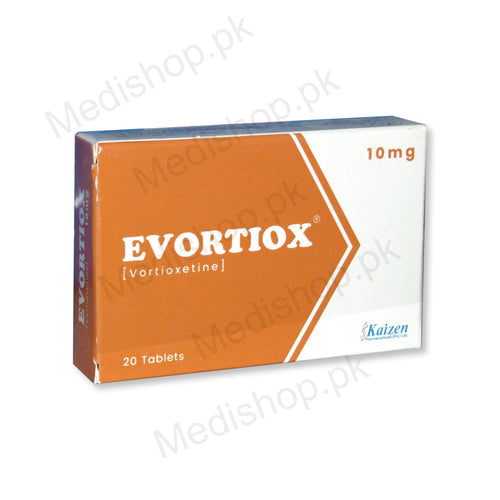    Evortiox 10mg tablets vortioxetine kaizen pharma