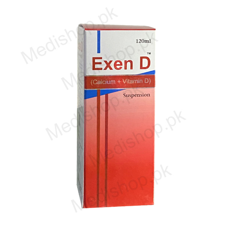 Exen Rupom Exen D Suspension 120ml – Medishop.pk
