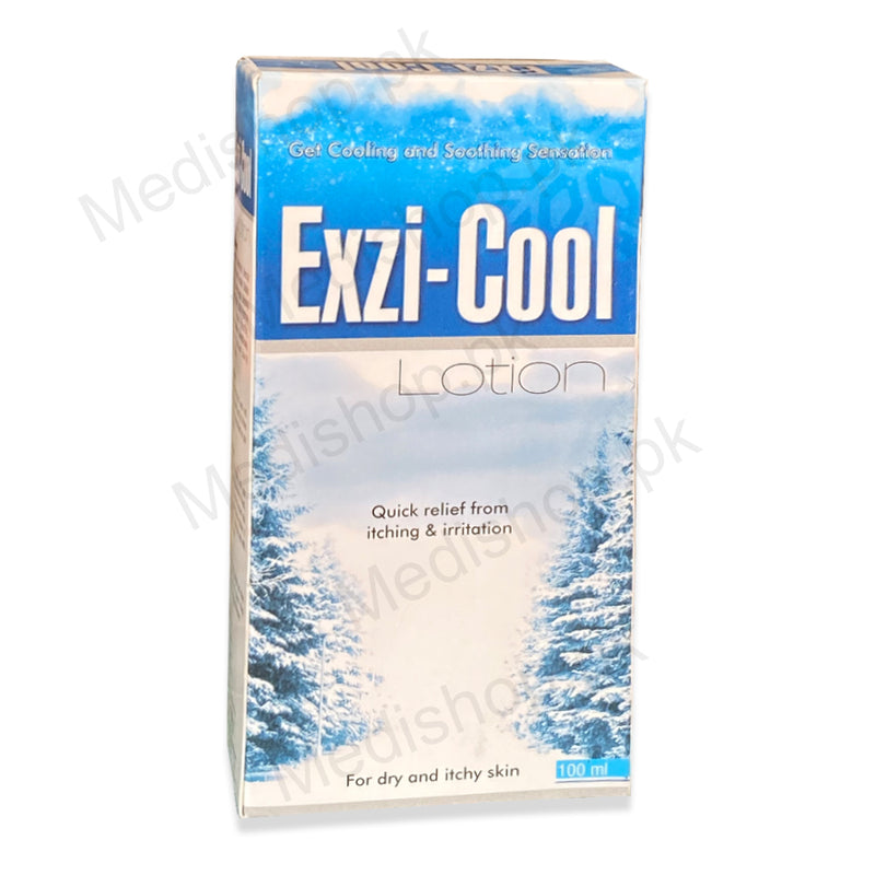 Exzi-Cool Lotion 100ml itching and irritation relief skincare whiz laboratories
