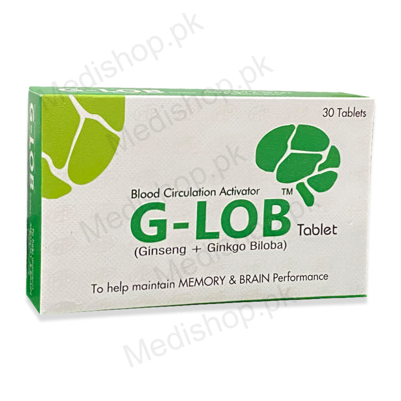    G-Lob Tablets ginseng +ginko biloba