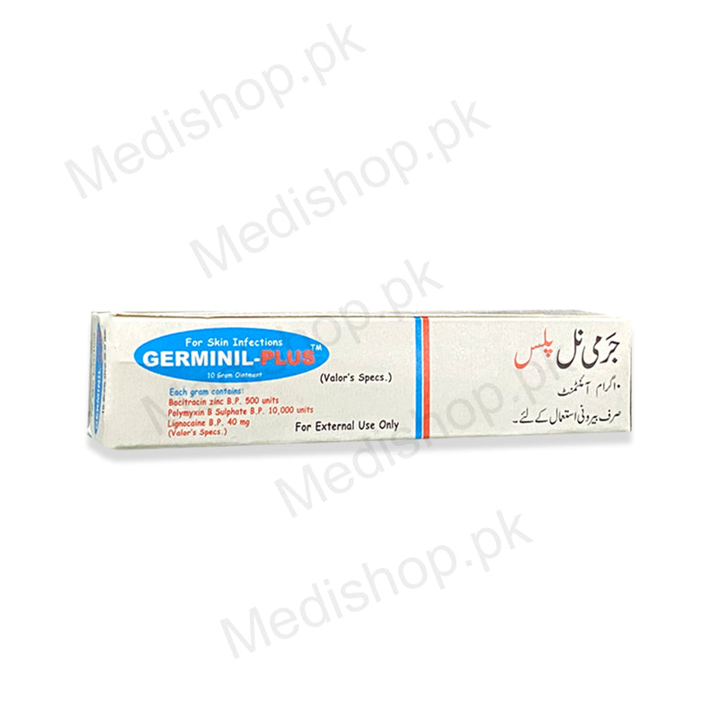 Germinil-Plus Ointment 10gram skin infection valor pharma