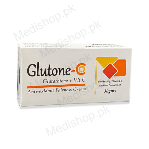 Glutone-C Cream 30gms Glutathione + vitamin c cream whitening skincare derma pride