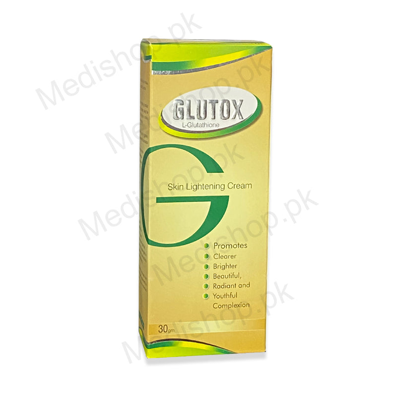 Glutox Skin Lightening Cream 30gm Medishop.pk Glutox Skin Lightening Cream 30gm Medishop.pk