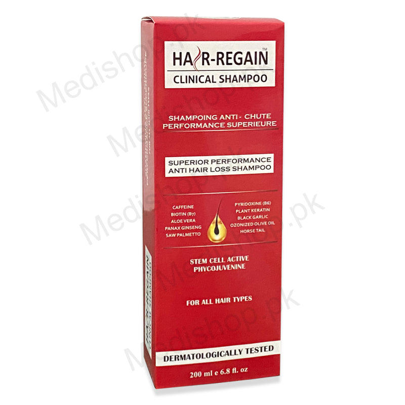 Hair-Regain Clinical Shampoo  anti hair loss fall haircare Elnes Cosmestics 150ml