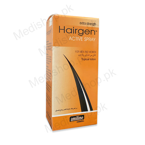 Hairgen Active Spray 60ml hair loss amiline cosmetics
