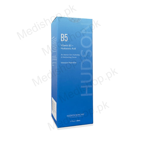 Hudson b5 serum vitamin b5 hyaluronic acid skin hydrating moisturizing hudson skincare 30ml