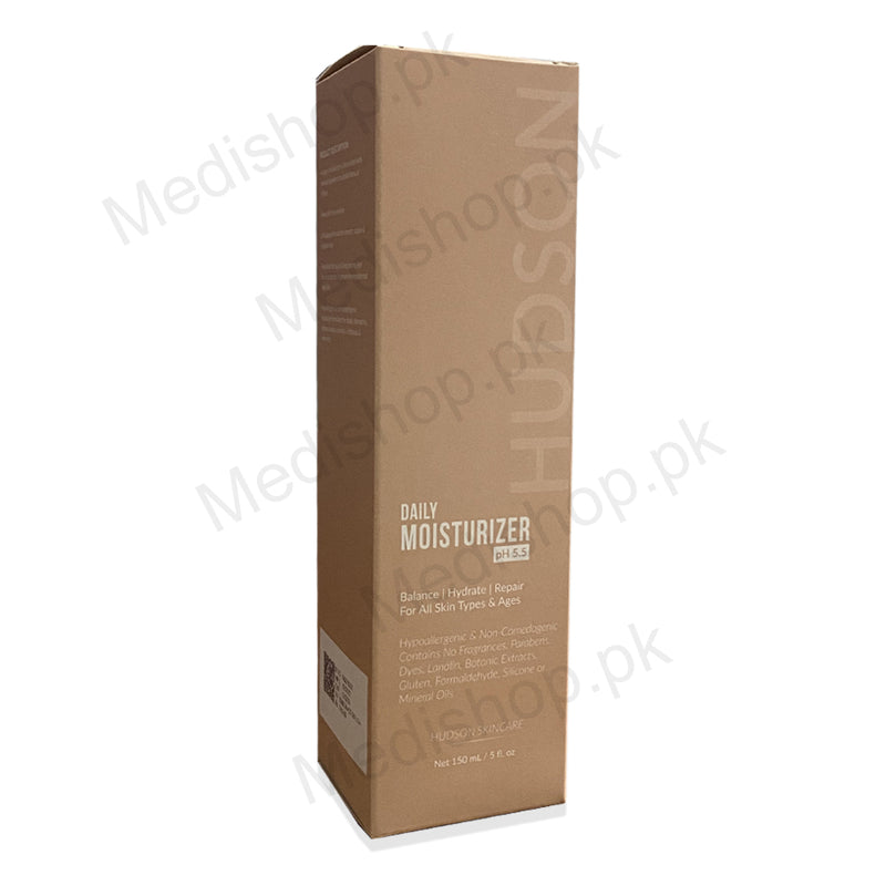 Hudson daily moisturizer skin care 100ml hudson skincare