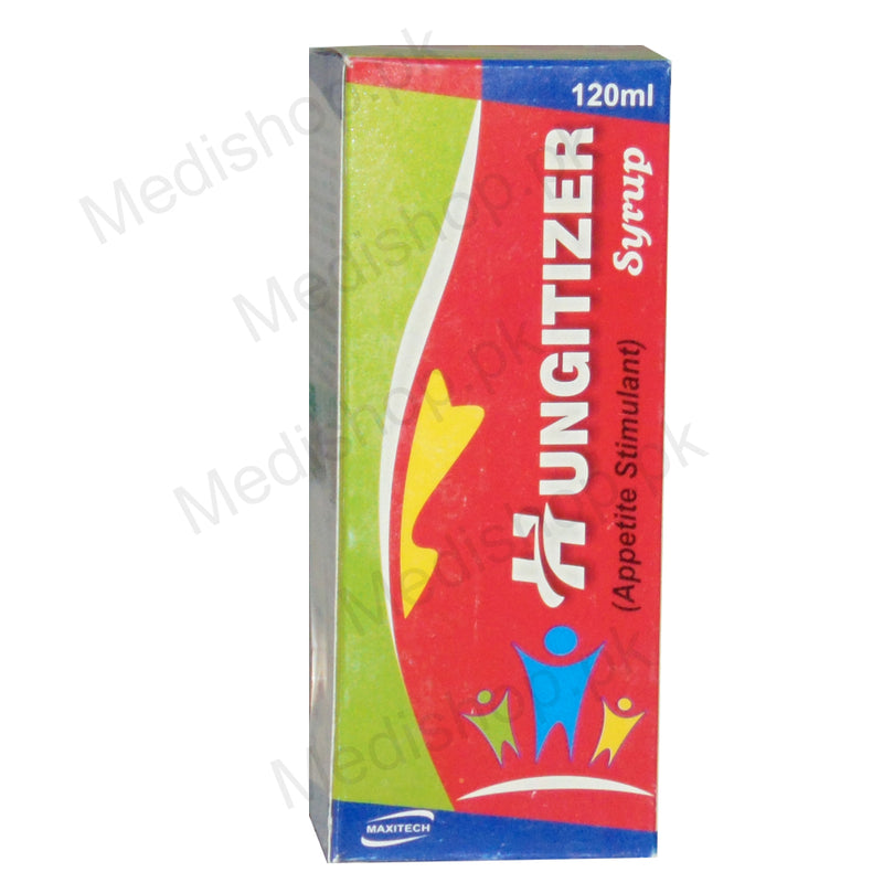 Hungitizer Syrup 120ml Appetite Stimulant Maxitech Pharma