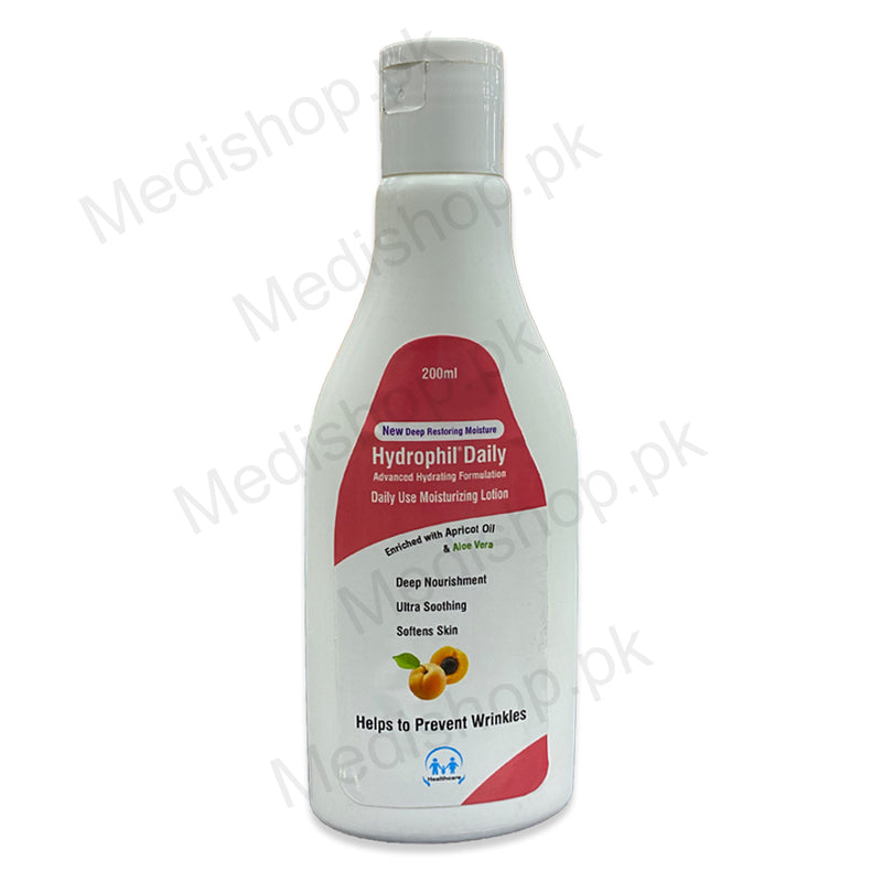 Hydrophil Daily Moisturizing Lotion 200ml atco healthcare