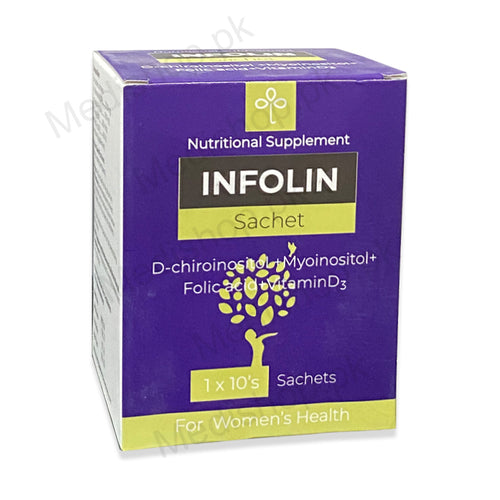 Infolin Sachets Nutritional supplement women health Moringa Pharmaceuticals