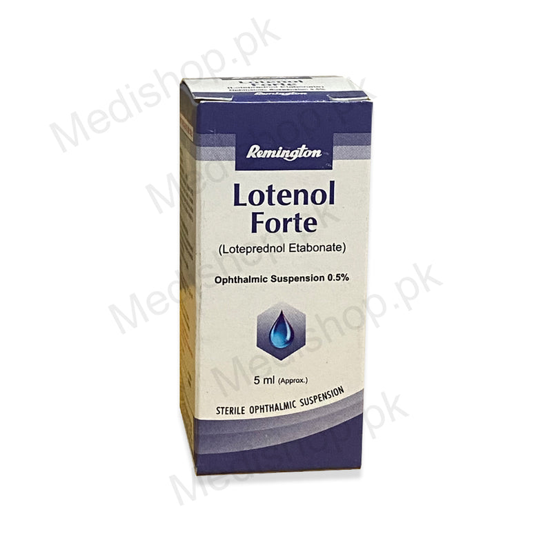 Lotenol forte loteprednol etabonate remington pharma