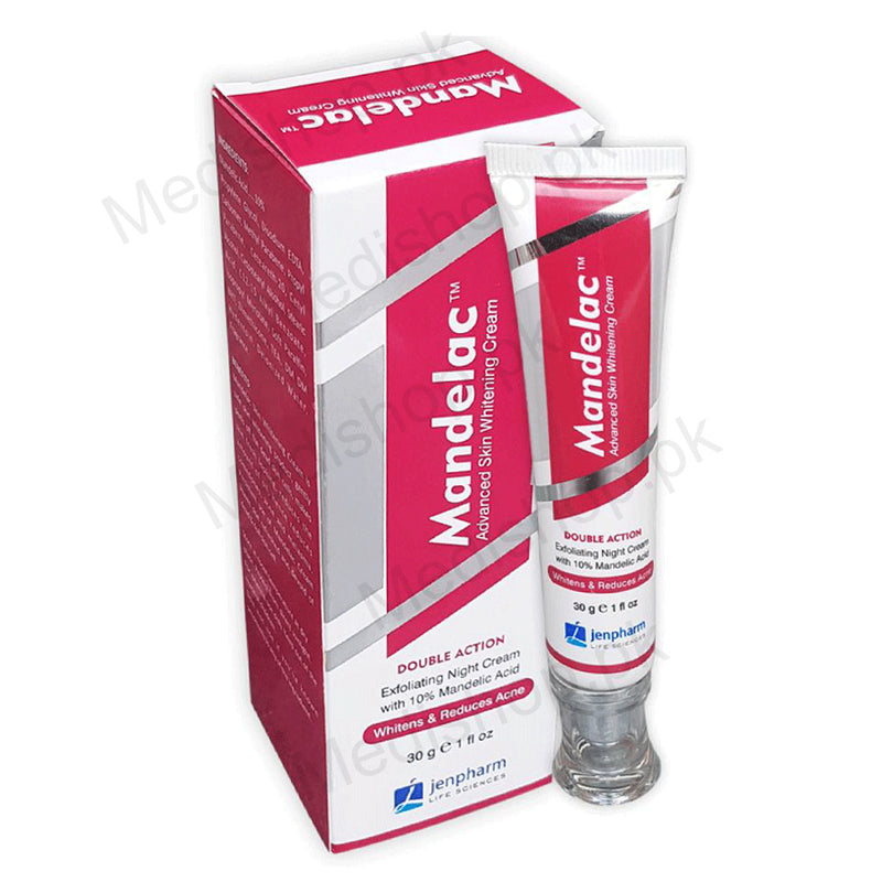 Mandelac Advanced Skin Whitening Cream 30gm jenpharm life sciences