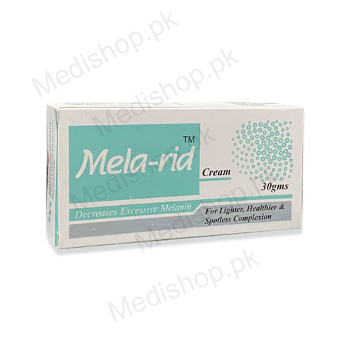 Mela-rid Cream 30gms remove Melasma Uneven Skin tones Acne Marks, Hyperpigmentation, Age Spots, Freckles, Dark Spots skincare Derma pride
