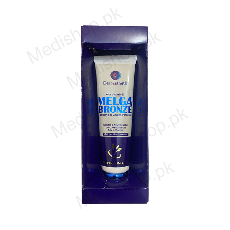 Melga bronze lotion for vitiligo patches skincare treatment derresthetic