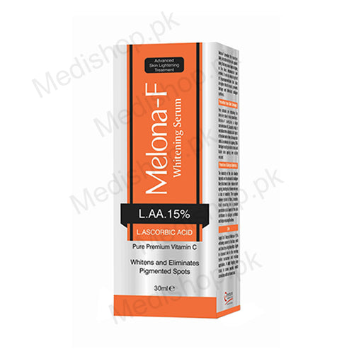 Melona-F Whitening Serum 30ml vitamin c L.AA.15% L.Ascorbic Acid skin lightening 30ml