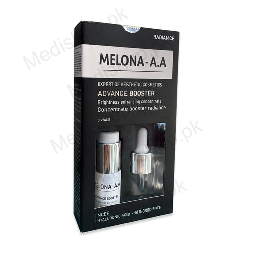 Melona-A.A Advanced Booster Serum 30ml anti wrinkle skin care anti agning crystolite pharmaceuticals