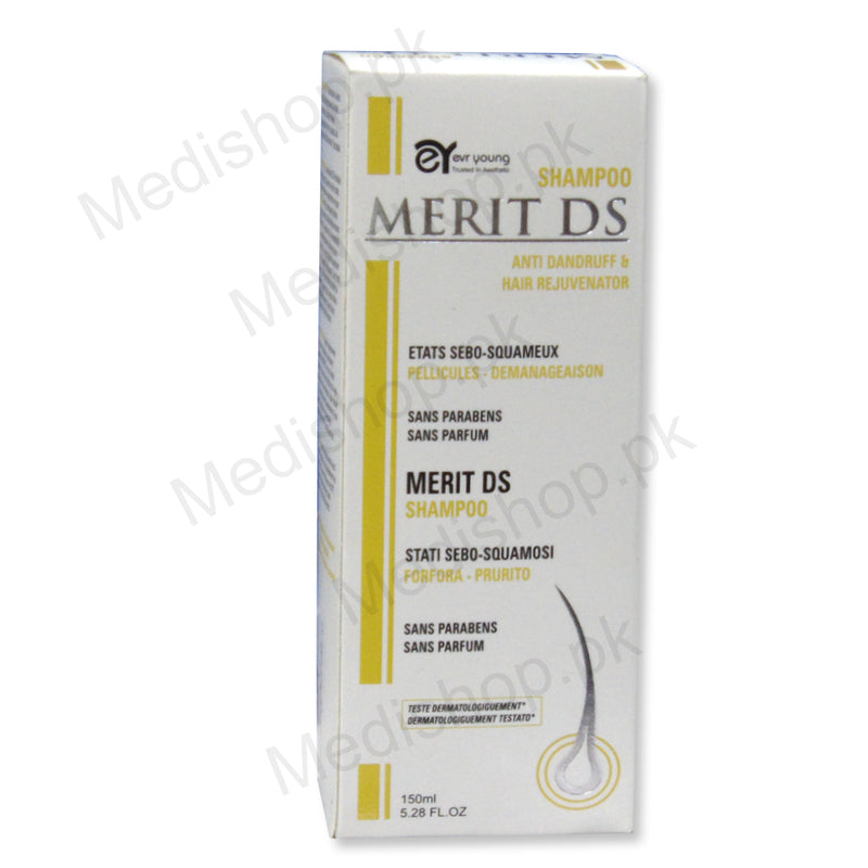 Merit Ds Anti Dandruff Hair Rejuvenation shampoo Asra Derm Haircare