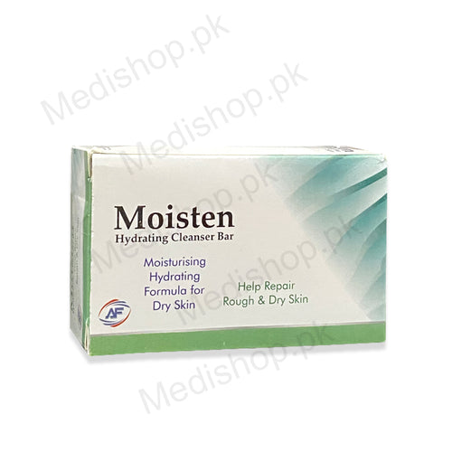 Moisten Hydrating Cleanser Bar moisturising dryskin care AFTech pharma
