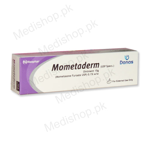 Mometaderm ointment 15g mometasone furoate USP 0.01% Dans pharma