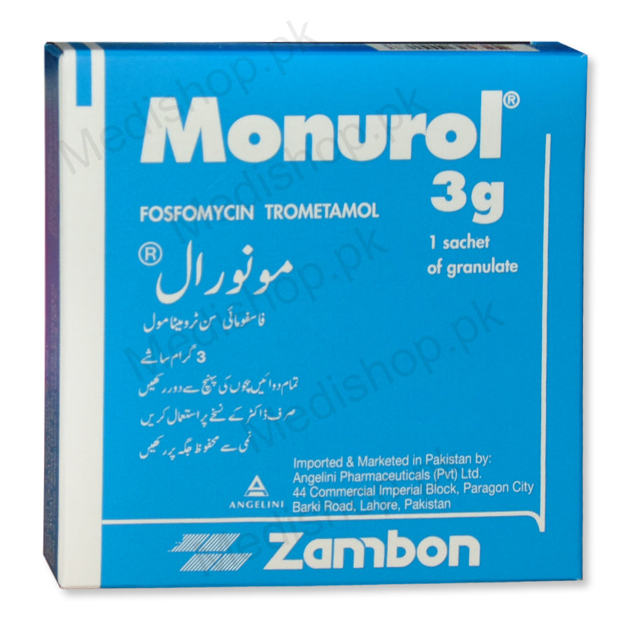 Monurol 3g Sachet 1's Of Granulate – Medishop.pk
