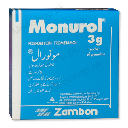 Monurol 3g Fosfomycin trometamol 1sachet of granulate Angeline Pharma