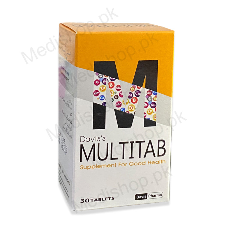    Multitab tablets Davis pharma supplement nutritional support