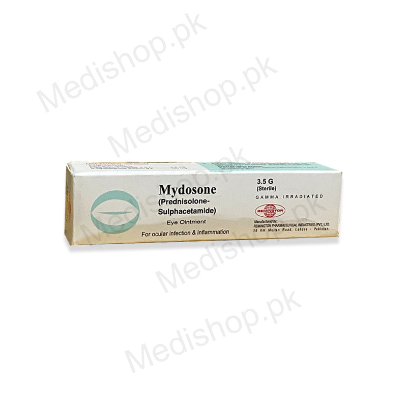 Mydosone 3.5g Prednisolone Sulphacetamide eye ointment Remington Pharma