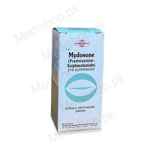 Mydosone Eye Drops 5ml Prednisolone Sulphacetamide eye suspension Remington Pharma