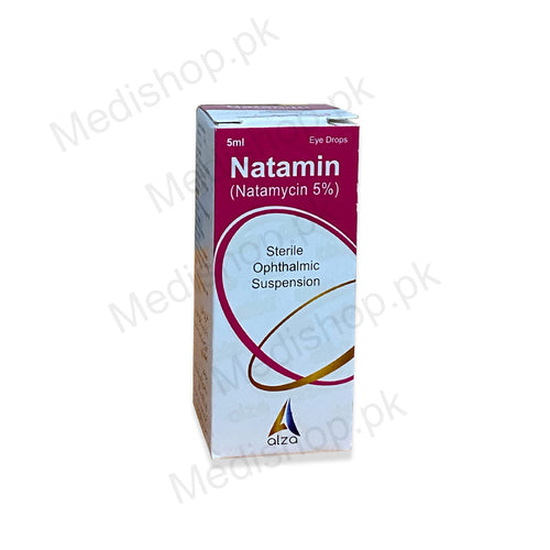 Natamin Eye Drops 5ml natamycin 5%Alza pharma eyecare treatment