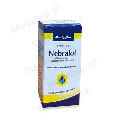 Nebralot eye drops 5ml remington pharma eye care treatment