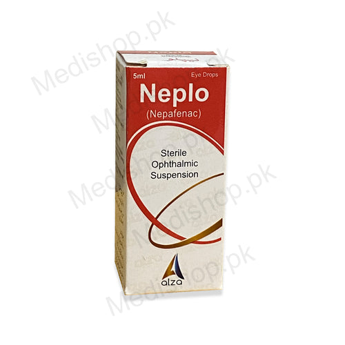 Neplo nepafenac 5ml eye drops alza pharma