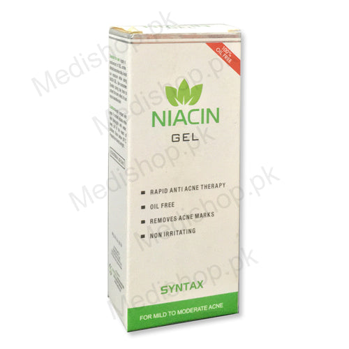     Niacin Gel syntax pharma anti acne acne treatment acne care