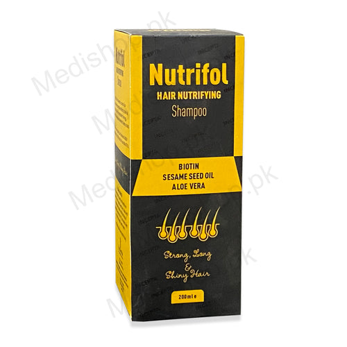  Nutrifol hair nutrifying shampoo strong shiny hair treatment care biotin Incepta pharma 200ml