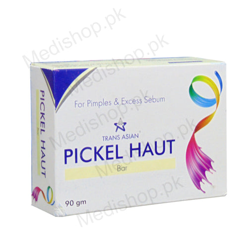Pickel Haut Bar Soap For Pimples excess sebum trans asian
