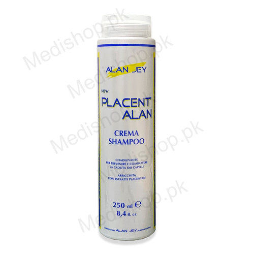 Plancent Alan Crema Shampoo 250ml hair loss anti hair fall alan jey