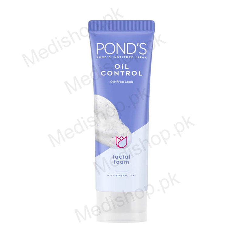 Pond’s Oil Control Oil-Free Look Facial Foam – 100g