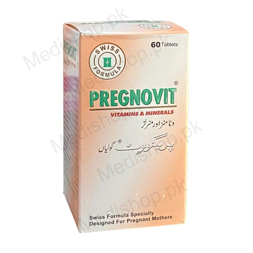    Pregnovit tablets vitamins minerals for pregnant mothers himont laboratories