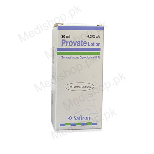 Provate lotion 30ml betamethasone dipropionate saffron pharma skin care