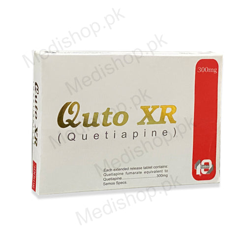 Quto XR quetiapine tablets semos pharma