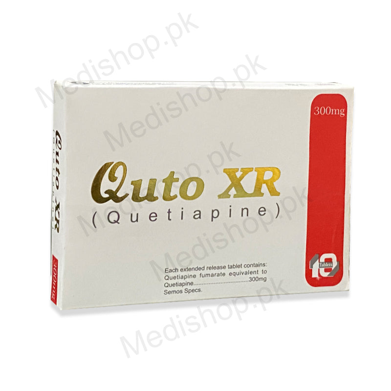 Quto XR quetiapine tablets semos pharma