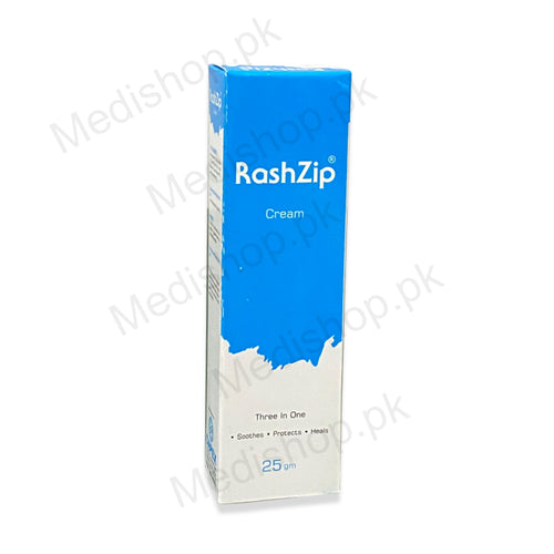    Rashzip cream soothes protects heals capex 25gm