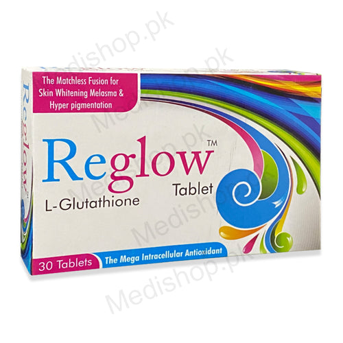 Reglow Tablets  L-Glutathione 500mg whitening melasmaskin care