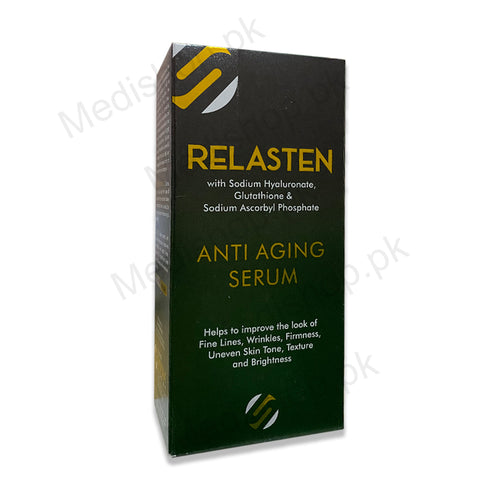 Relasten anti aging serum 20ml wrinkle skin care syntax pharma