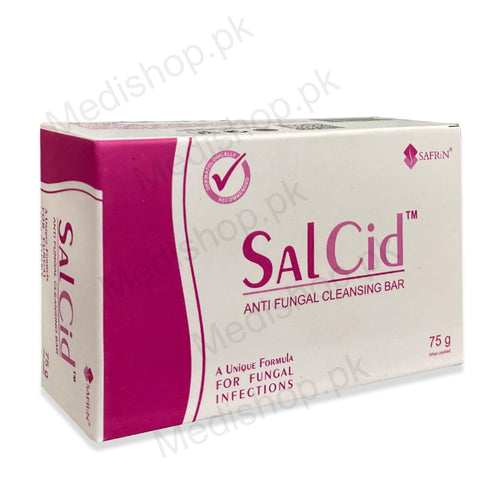 SALCID Anti-Fungal Cleansing Bar Soap 75gm