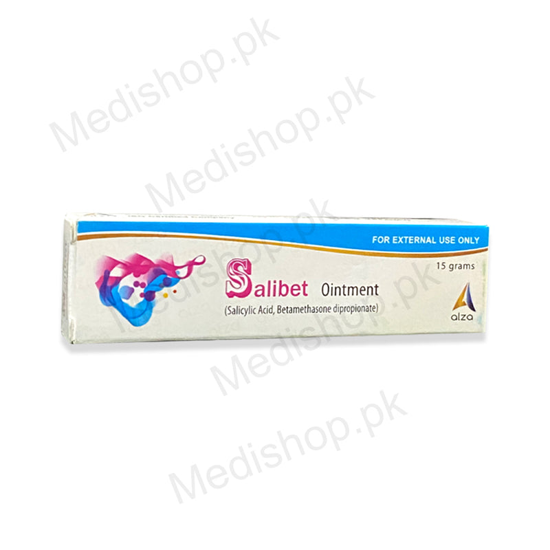 Salibet Ointment 15gm Alza pharma skincare treatment