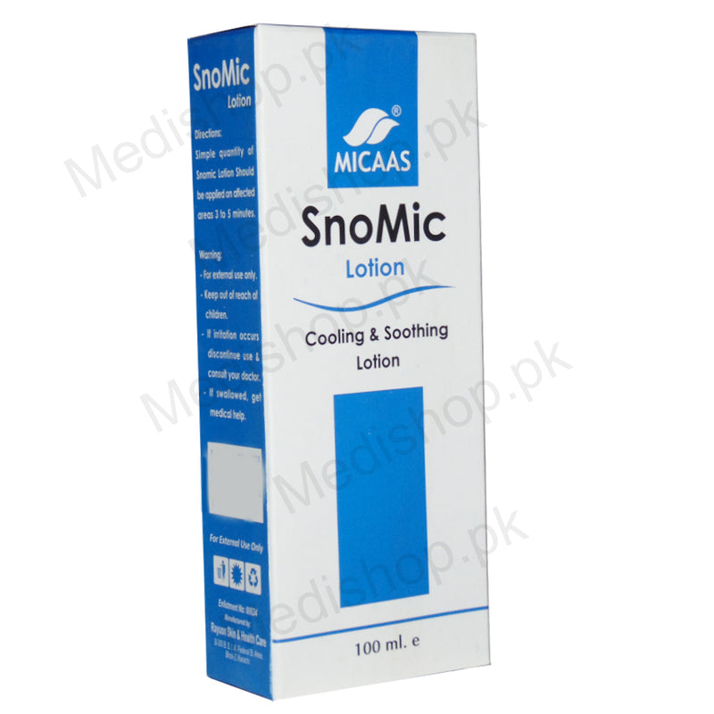 Snomic lotion cooling & soothing 100ml rayuon skin & health care