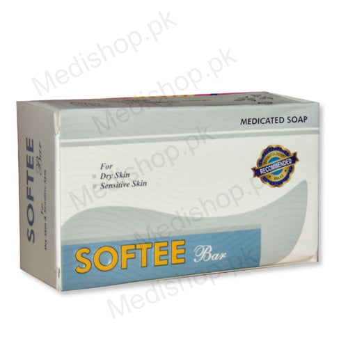 Softee Bar soap medicated for dry skin sensitive skin care treatment rafaq