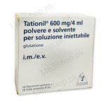 Tationil 600mg/4ml glutatione teofarma whitening injection skin care