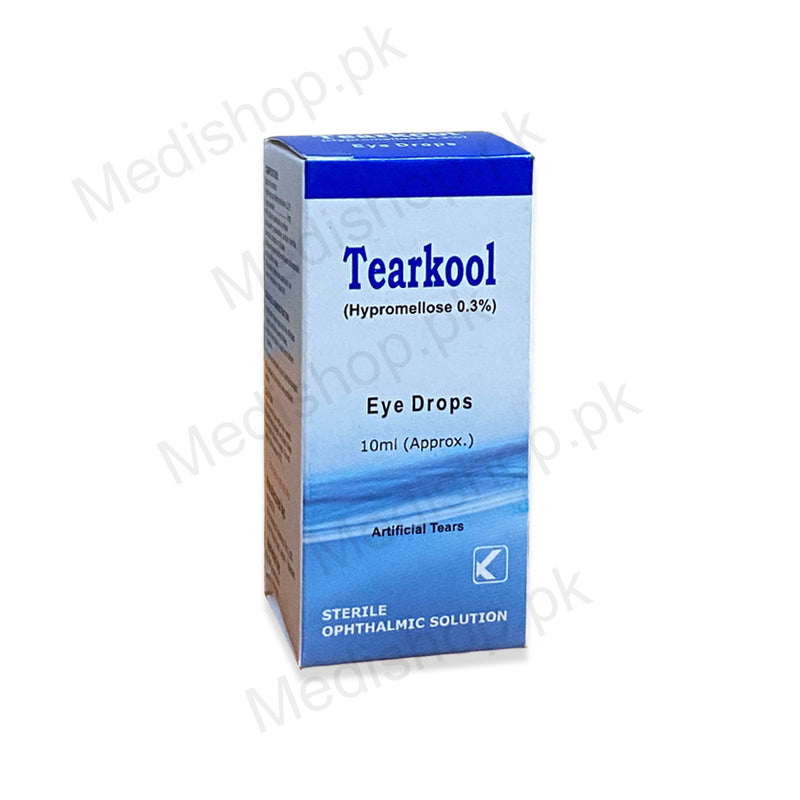 Tearkool Eye Drops 10ml Hypromellose 0.3% Kobec Pharma